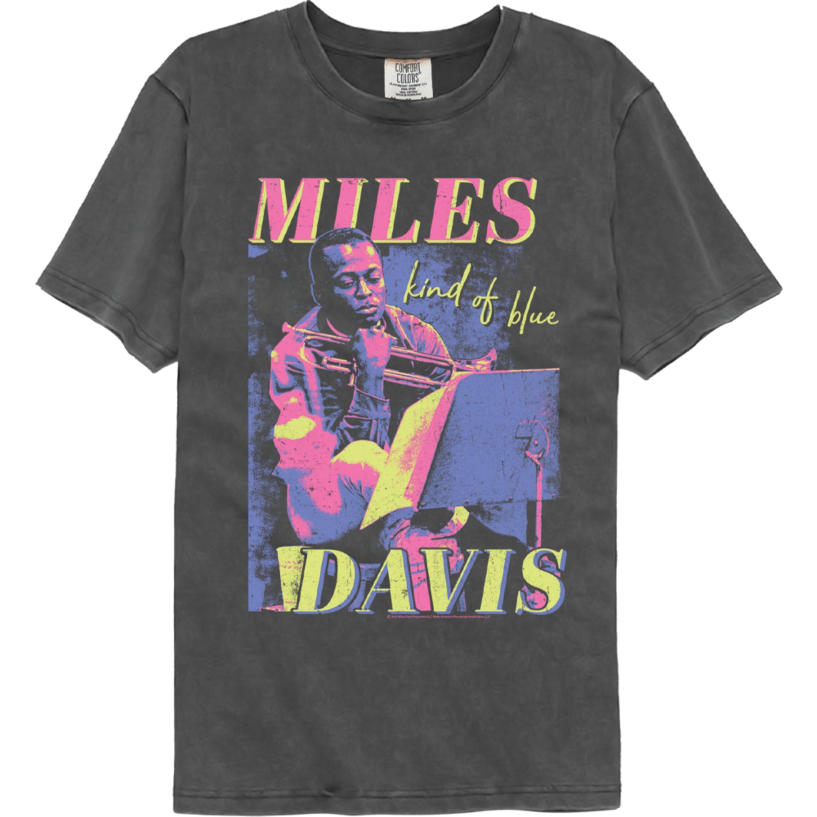 Kind of Blue Neon T-Shirt – Miles Davis