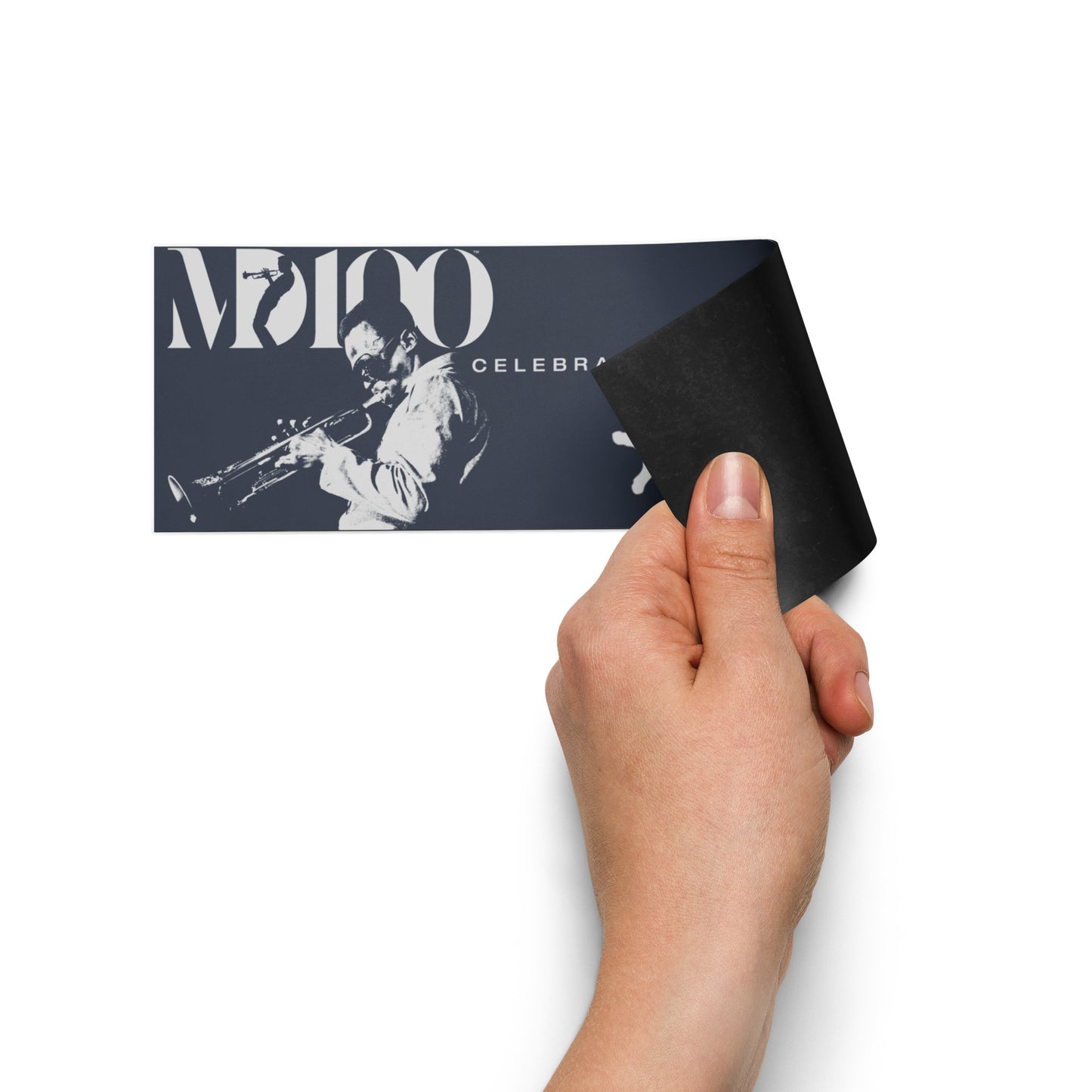 Miles Davis 100 Portrait Logo Magnet