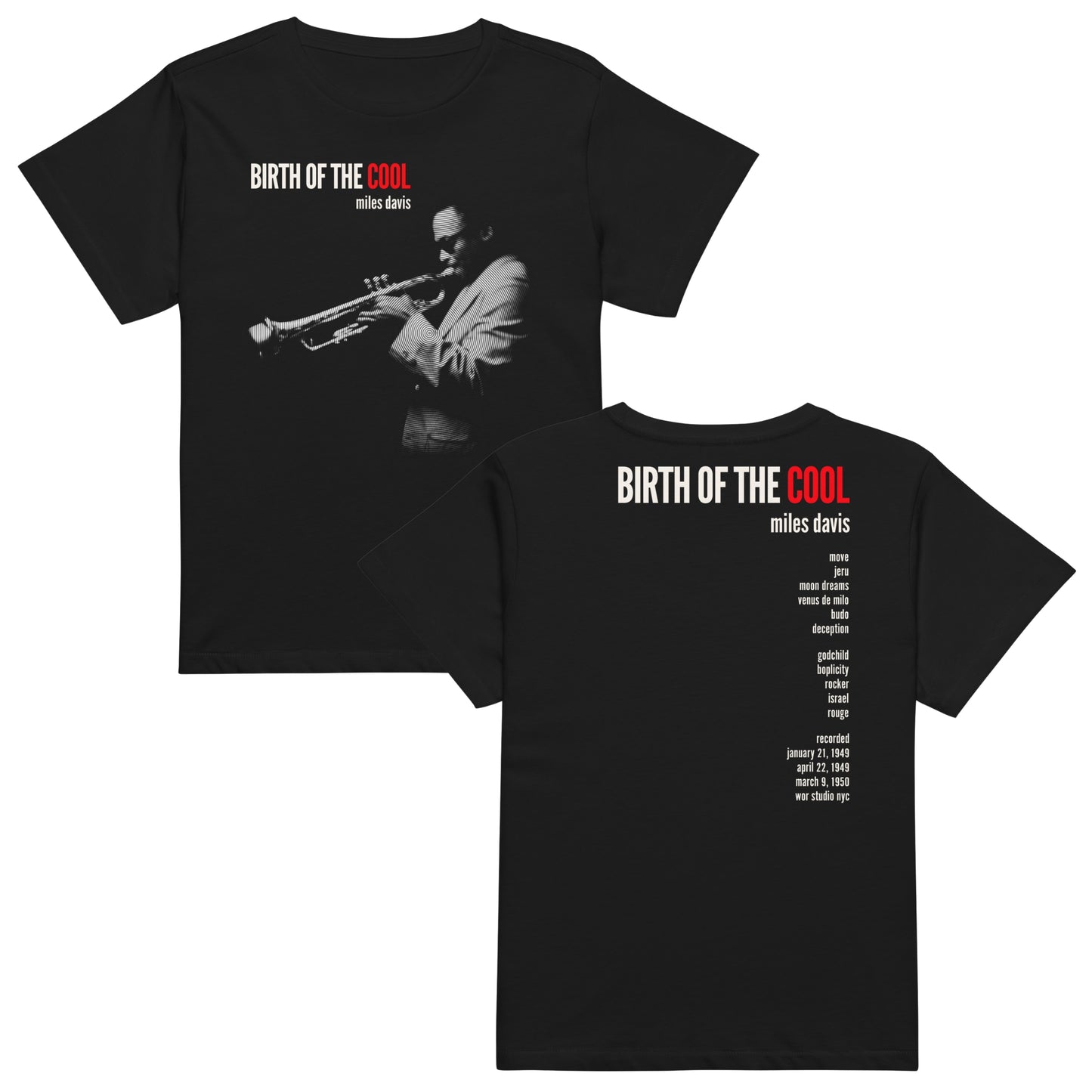 Birth Of The Cool Double Sided Women's T-Shirt