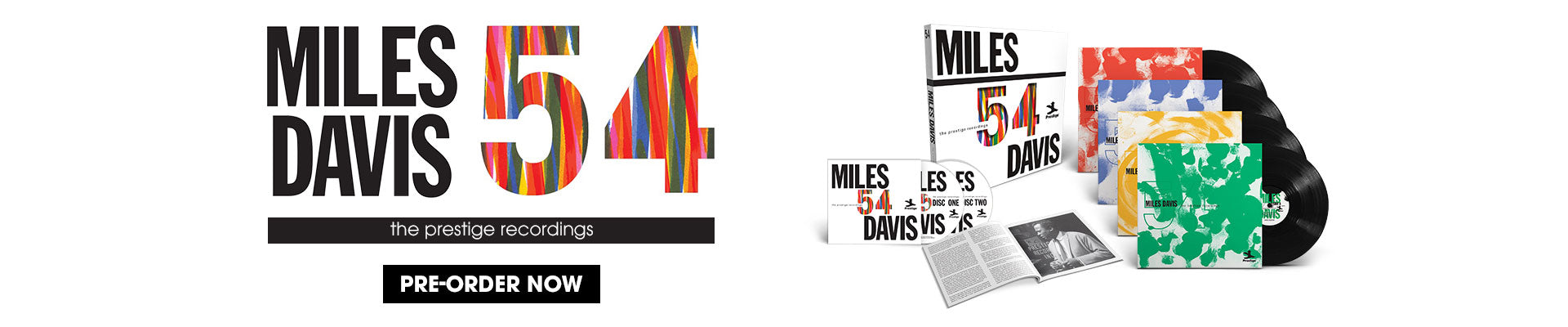 Miles Davis '54, The Prestige Recordings. Pre-order now.