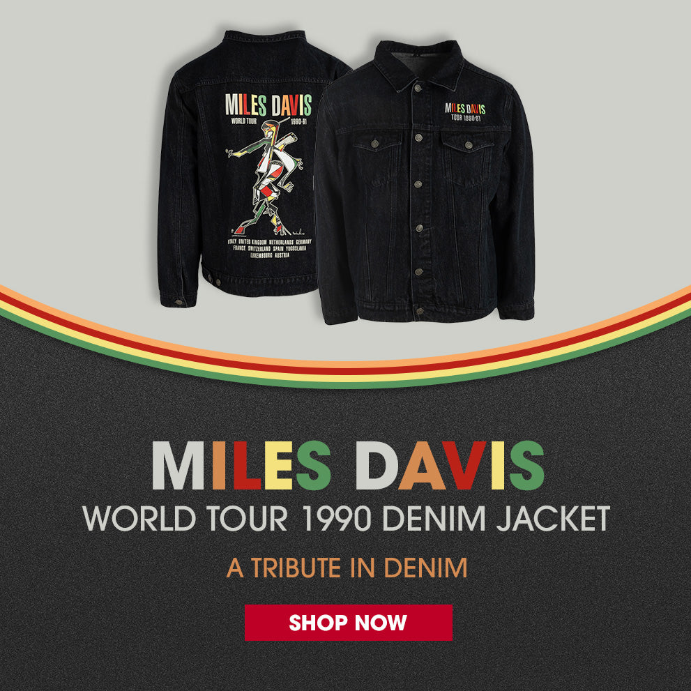 Miles Davis 1990 World Tour Demin Jacket, Shop Now!