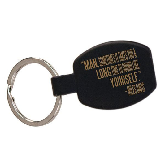 Sound Like Yourself Laser Etched Zinc Keychain