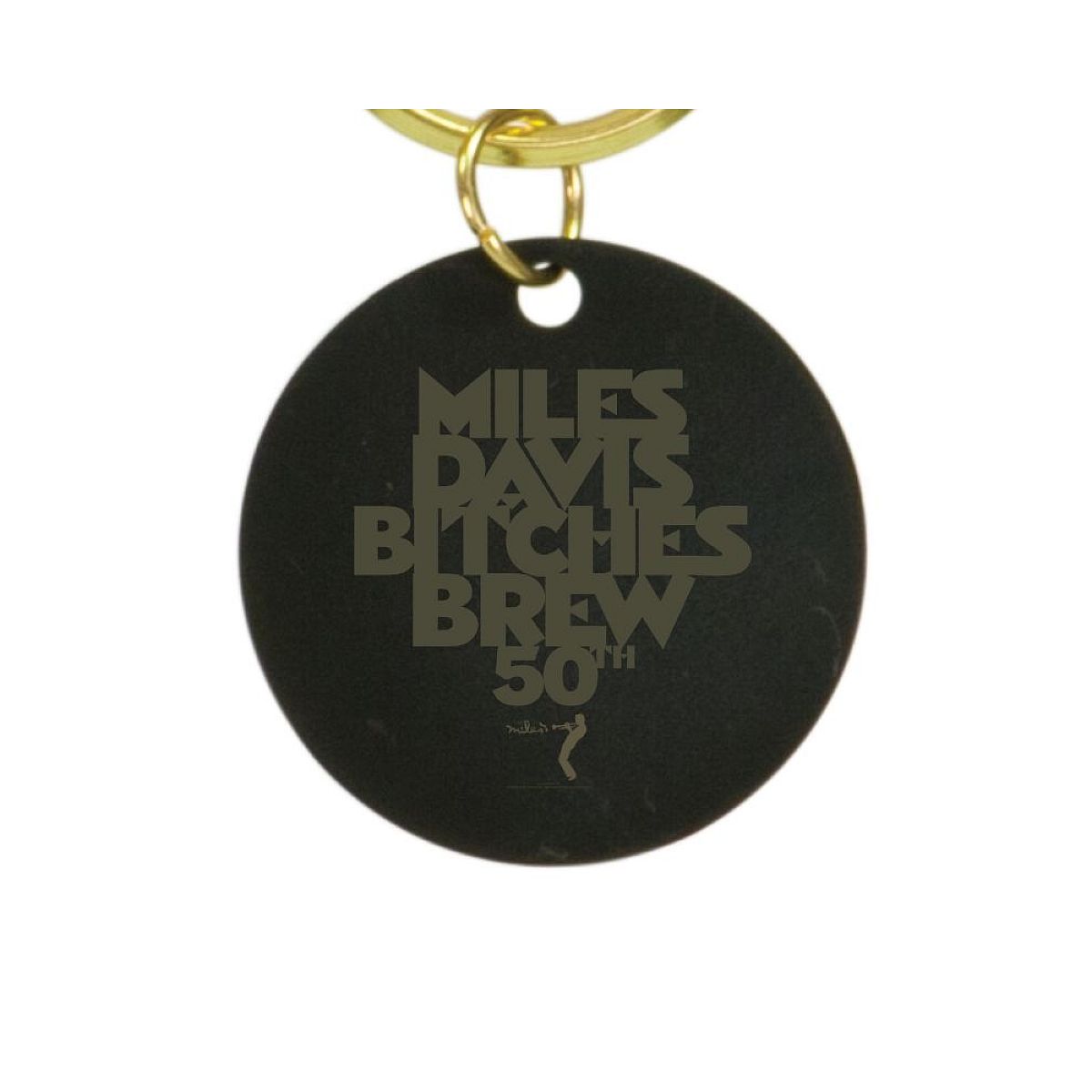 Bitches Brew 50 Laser Engraved Brass Keychain