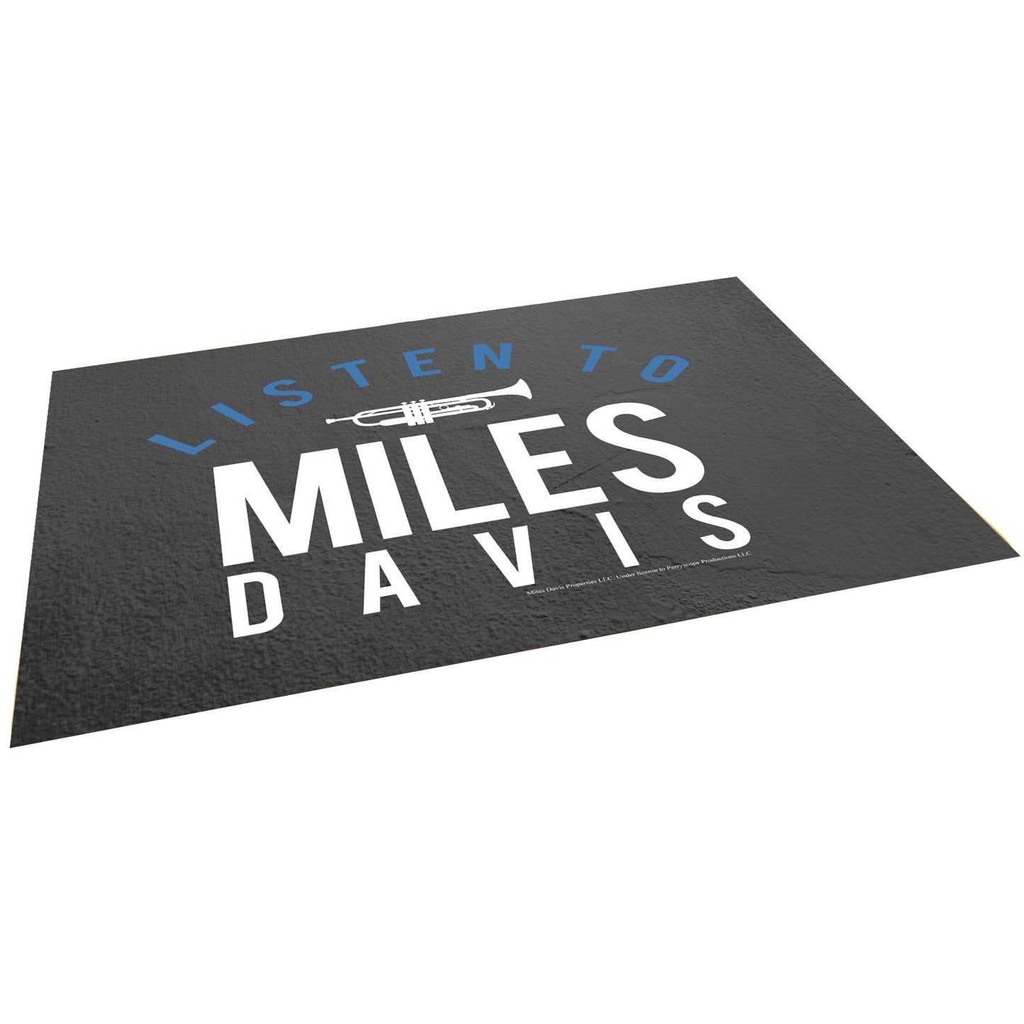 Listen To Miles Davis Glass Cutting Board