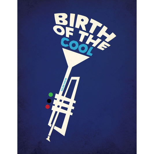 Miles Davis Birth of the Cool Trumpet Birthday Card