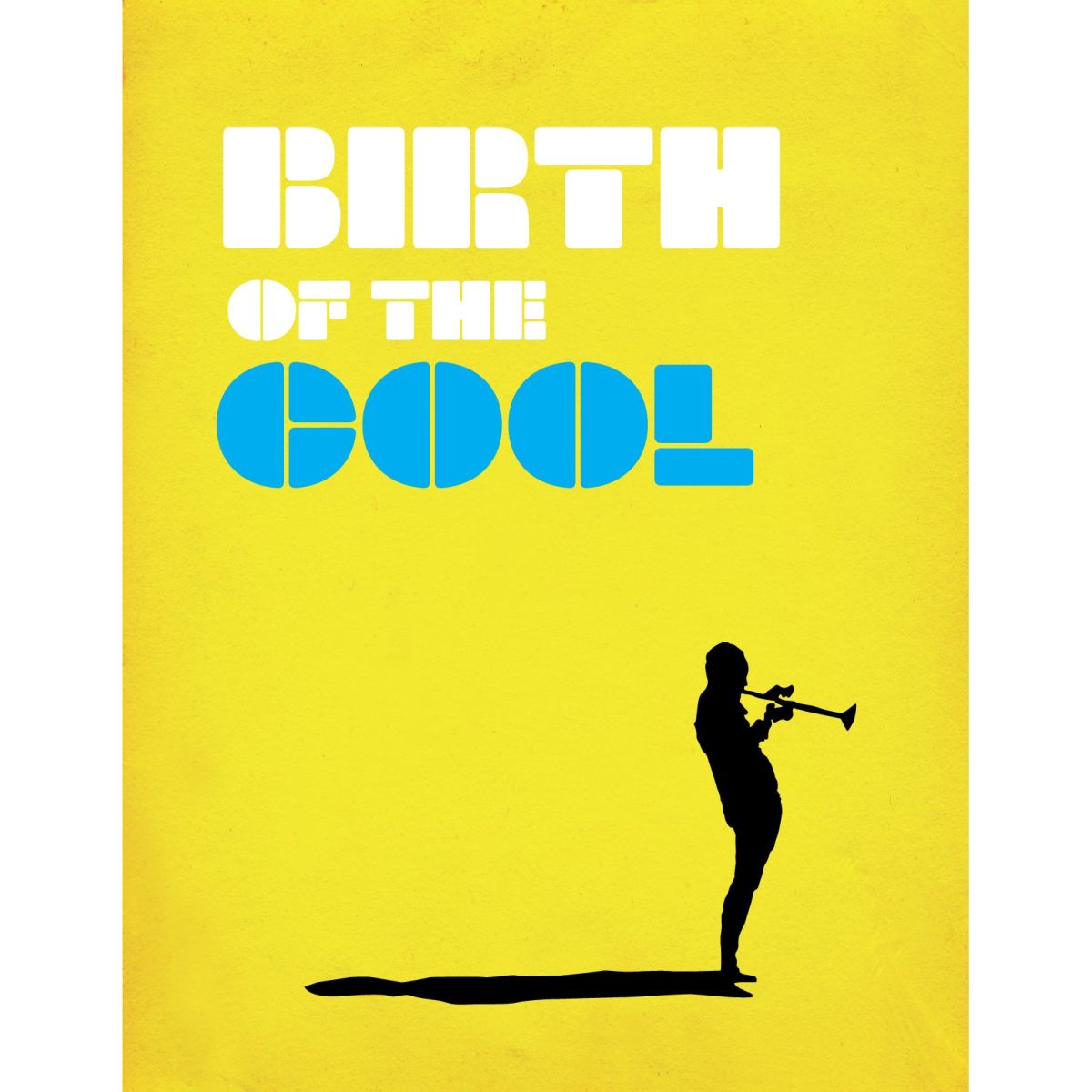 Miles Davis Birth of the Cool Silhouette Birthday Card