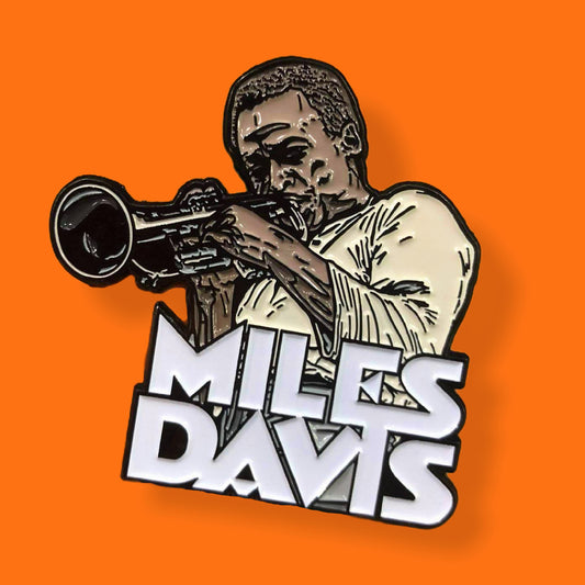 Miles Davis Enamel Pin