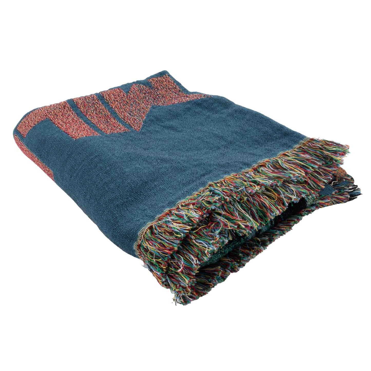 Miles Davis Blue Collage Throw Blanket