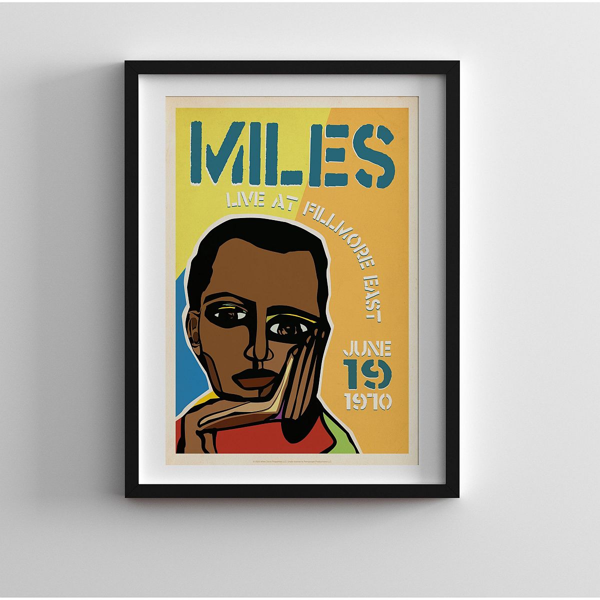 Miles Live at the Fillmore East, Cubism Concert Print