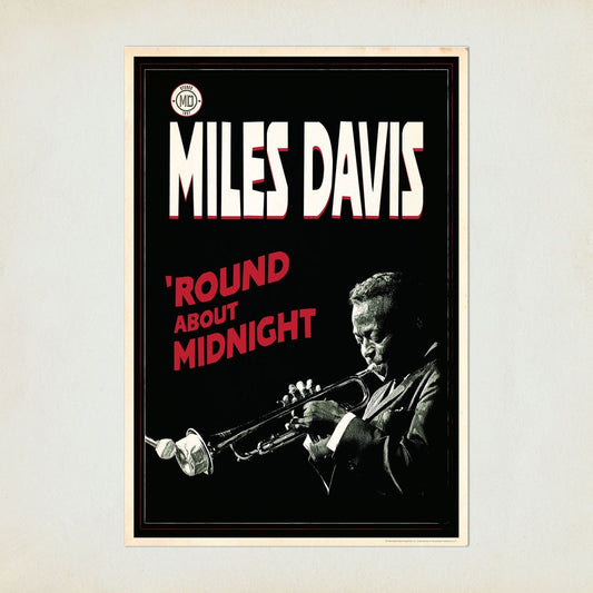 Miles Davis Round About Midnight Graphic