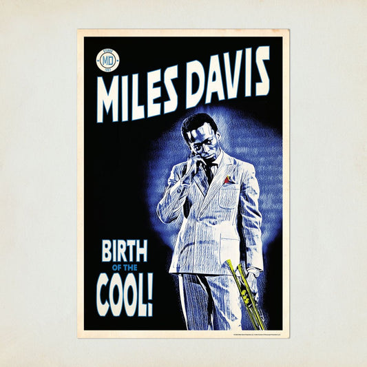 Miles Davis Birth of the Cool Graphic