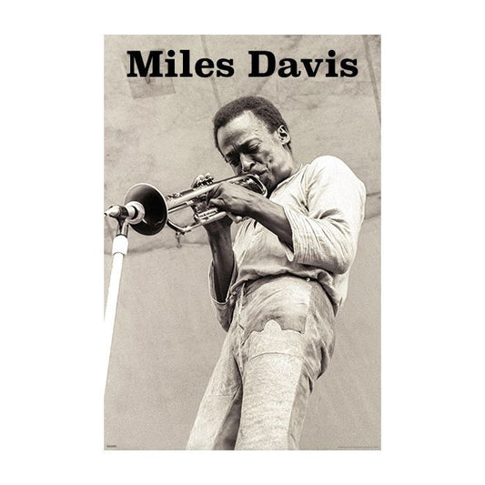 Miles Davis - Trumpet 24x36 Poster