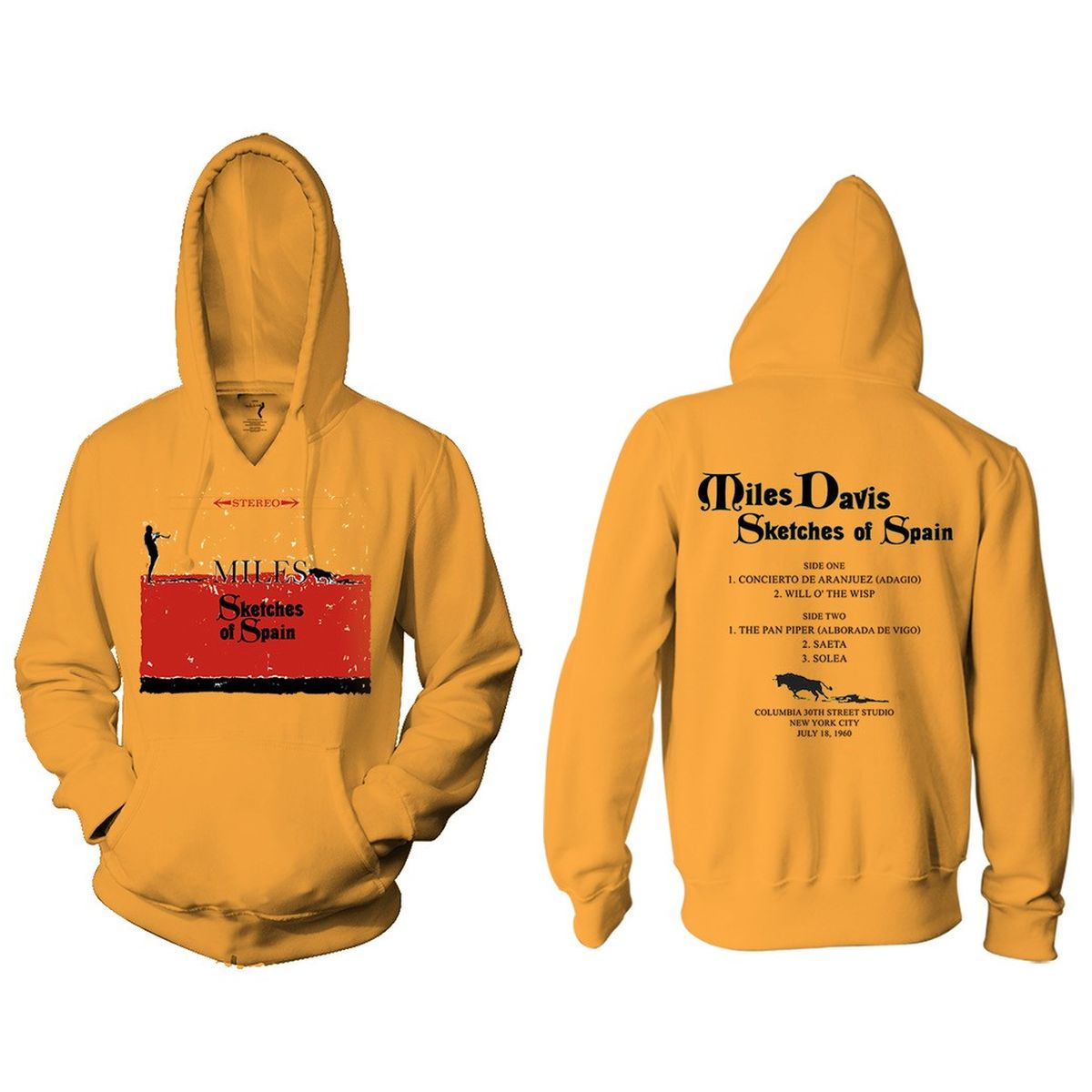 Miles Davis Sketches of Spain Hoodie