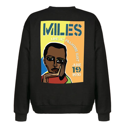 Miles Live at the Fillmore East 50th Anniversary Cubism Crewneck Sweatshirt