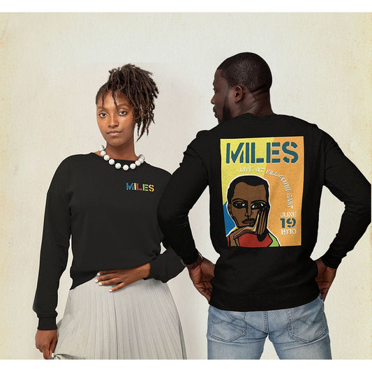 Miles Live at the Fillmore East 50th Anniversary Cubism Crewneck Sweatshirt