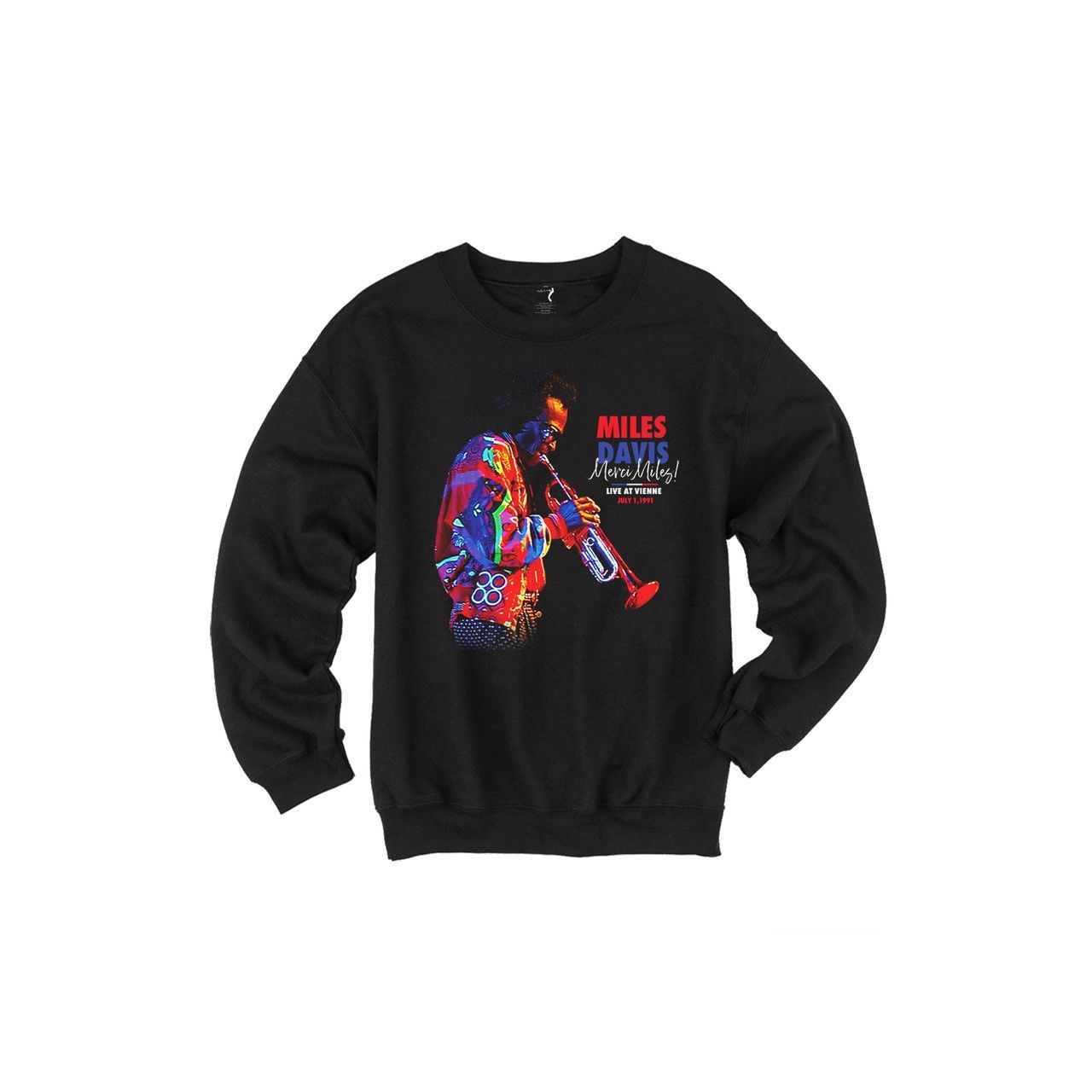 Miles Davis Merci Miles! Grooving Crewneck