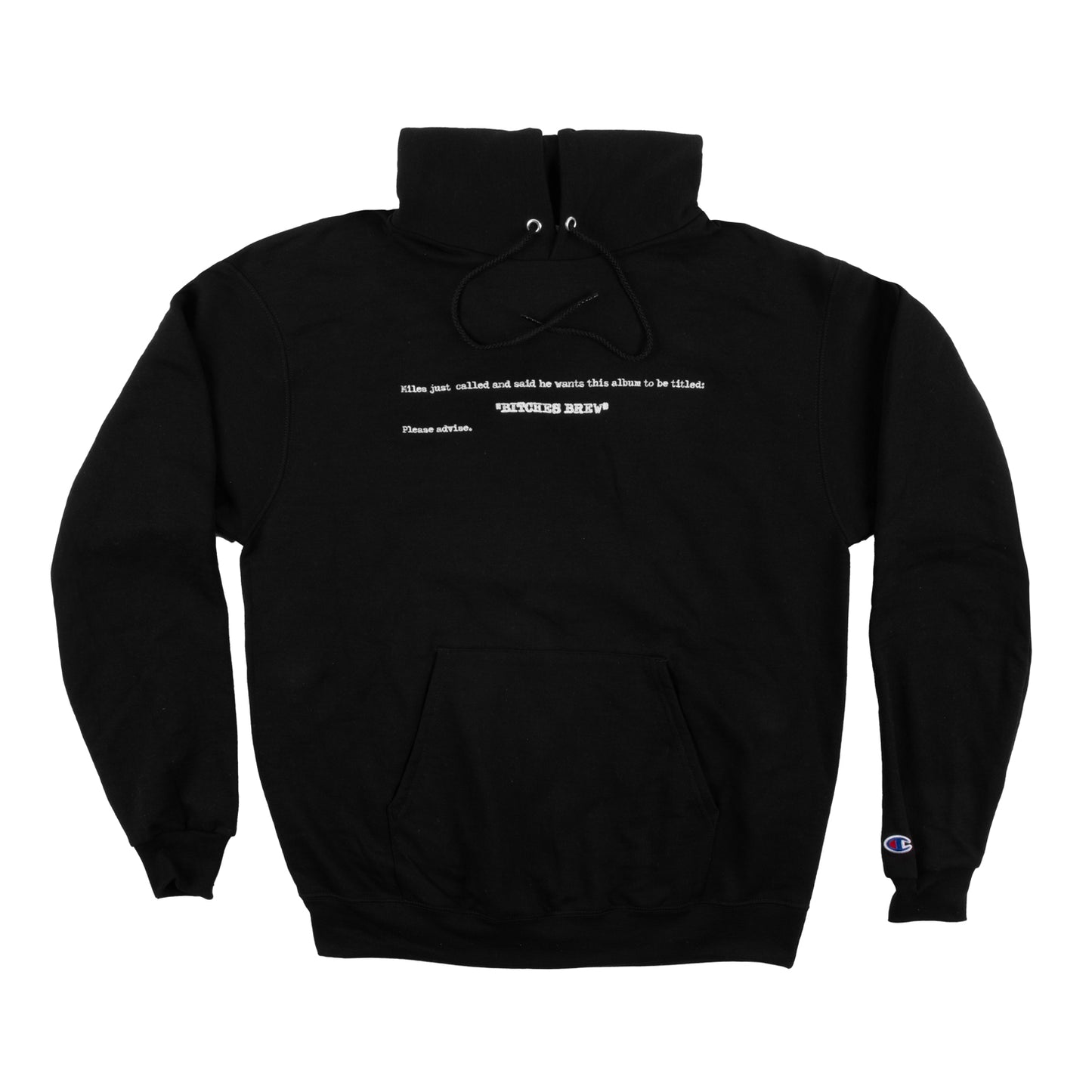 Bitches Brew Embroidered Champion Hoodie