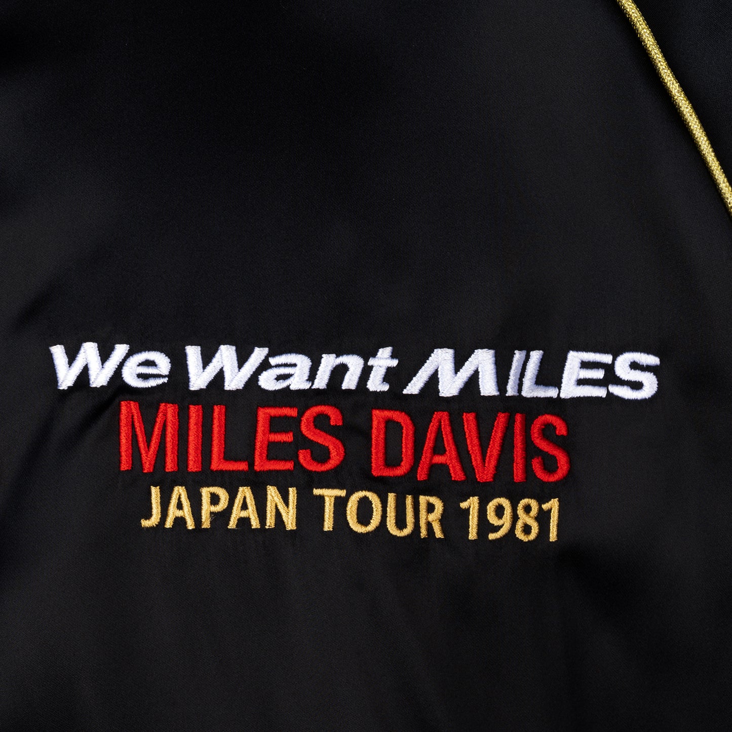 We Want Miles Tour Jacket - 1981 Japan