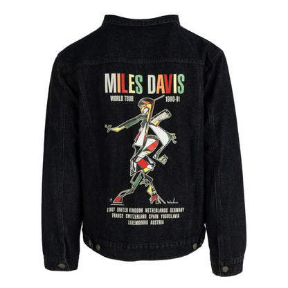 Miles Davis World Tour 1990 Denim Jacket