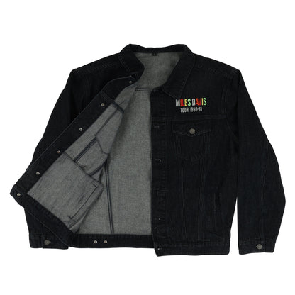 Miles Davis World Tour 1990 Denim Jacket