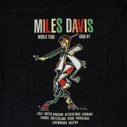 Miles Davis World Tour 1990 Denim Jacket