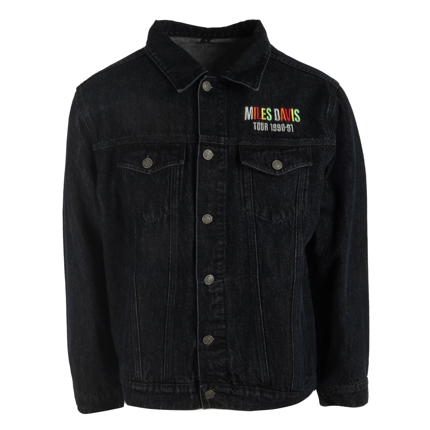 Miles Davis World Tour 1990 Denim Jacket