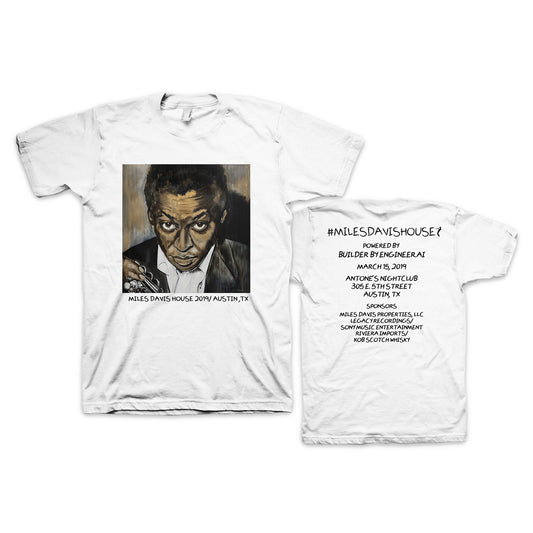 Miles Davis House White T-shirt