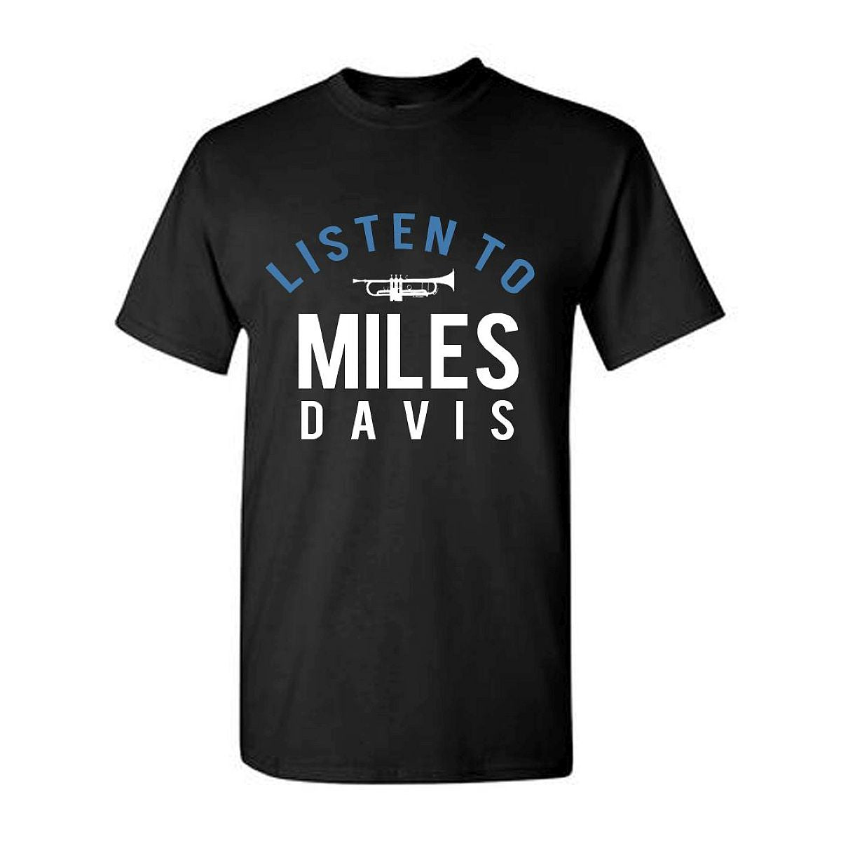 Listen To Miles Davis Trumpet Tee