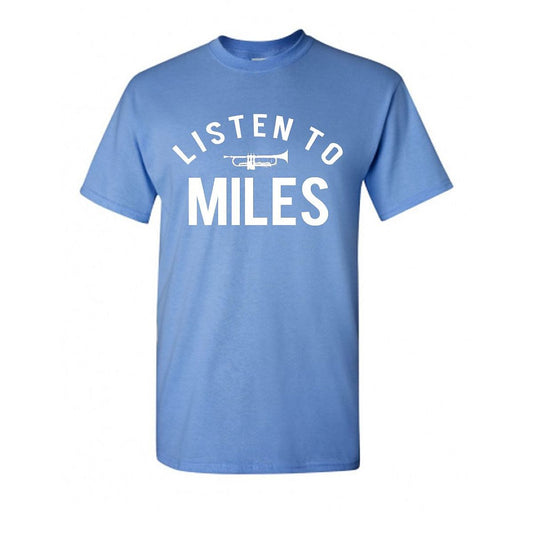 Listen To Miles Trumpet Tee