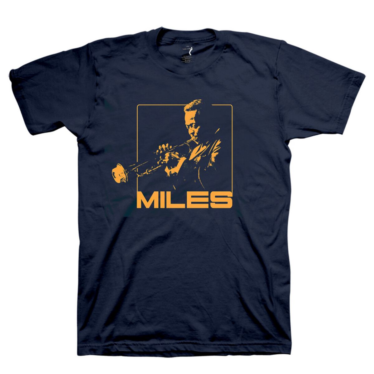 Miles In Mono T-Shirt: Orange