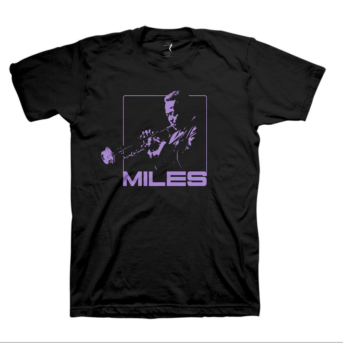 Miles In Mono T-Shirt: Lavender