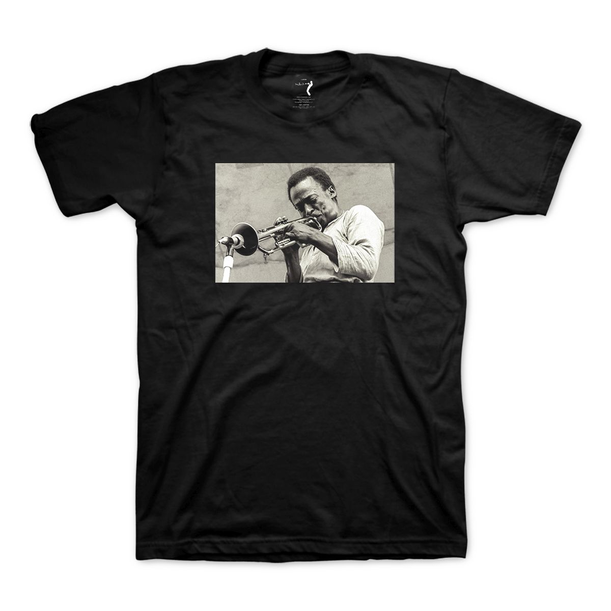 Miles Davis Central Park 1970 Black T-shirt