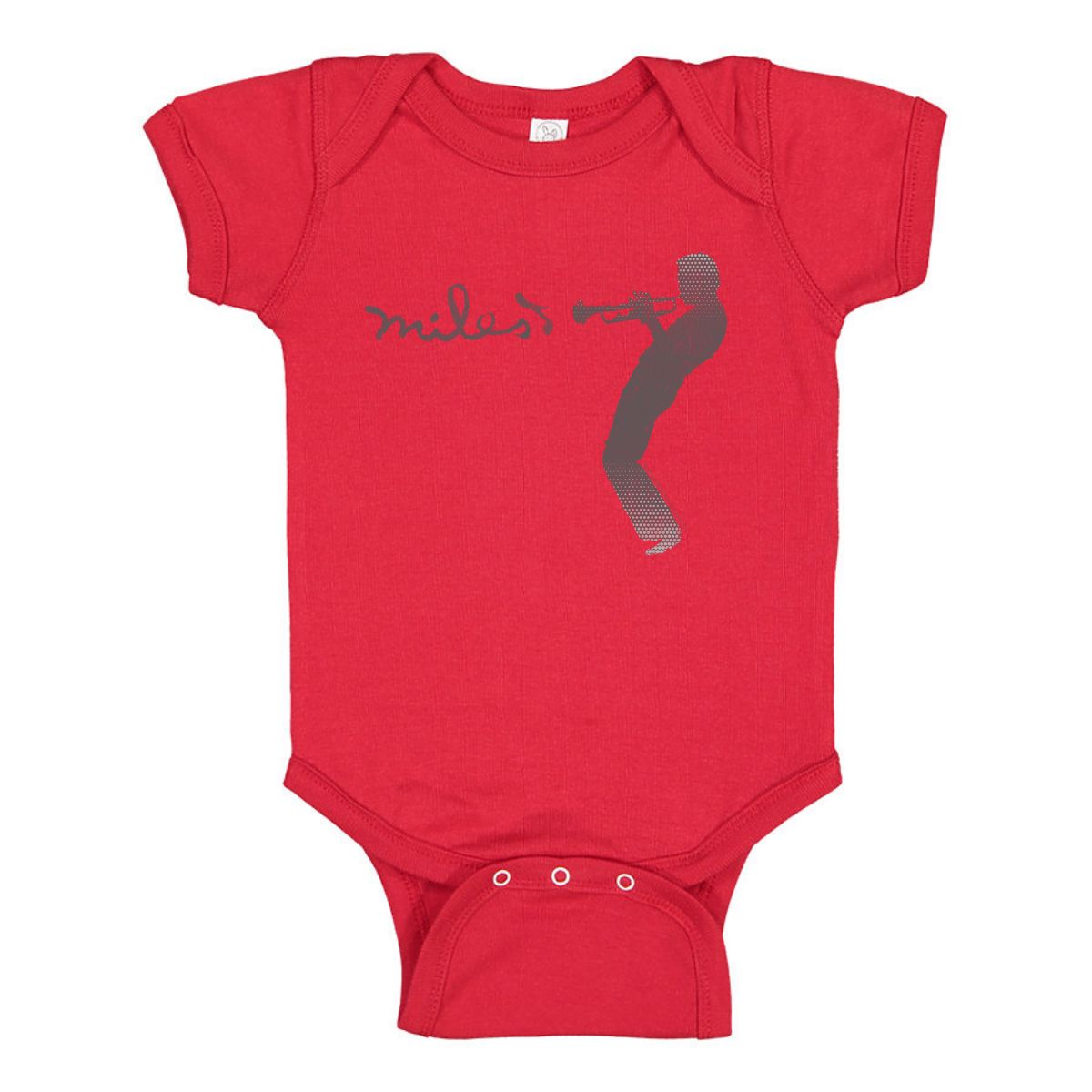 Chrome Silhouette Onesie