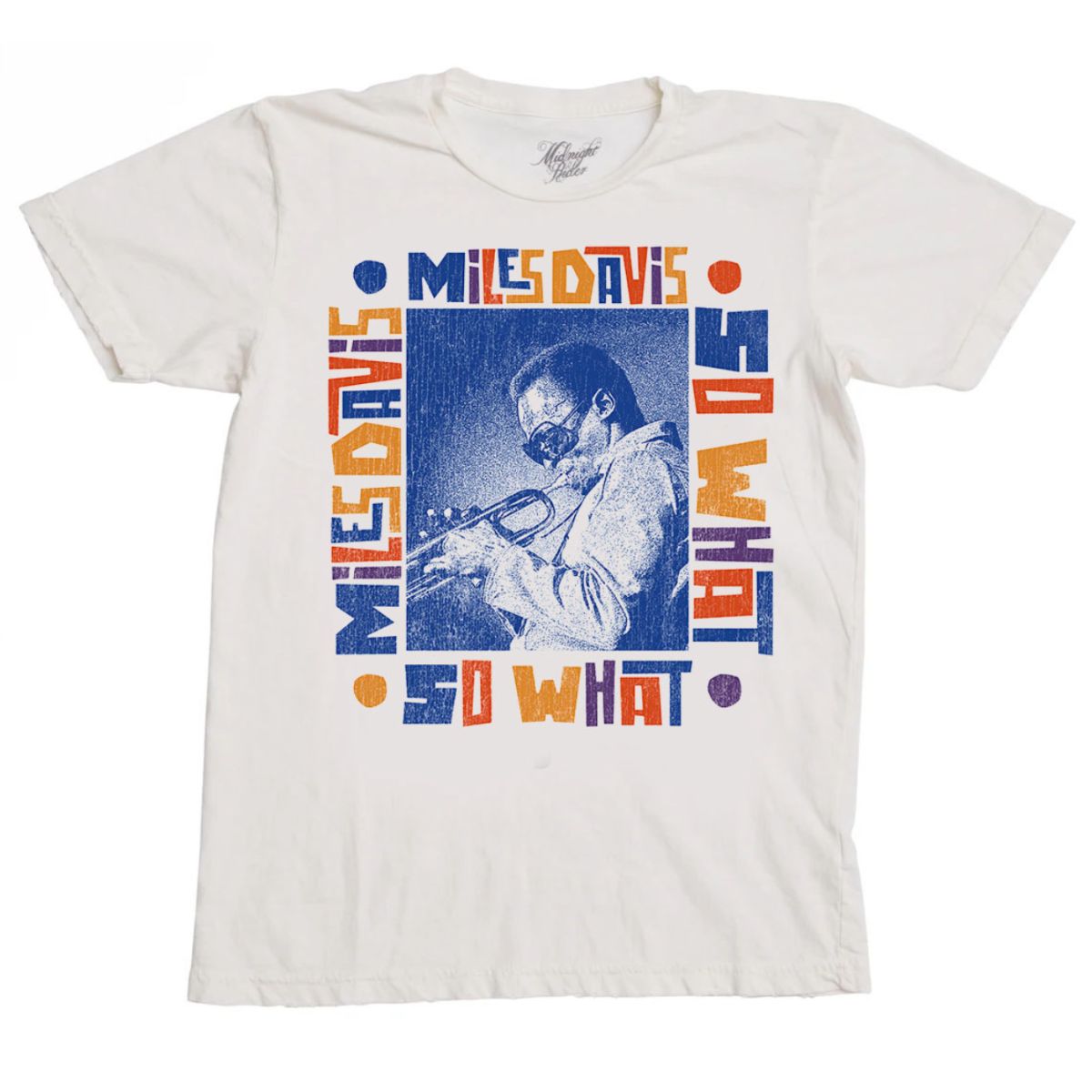 Miles Davis So What Vintage Unisex Tee