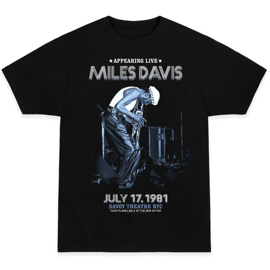 Miles Davis Savoy Theater 1981 T-Shirt