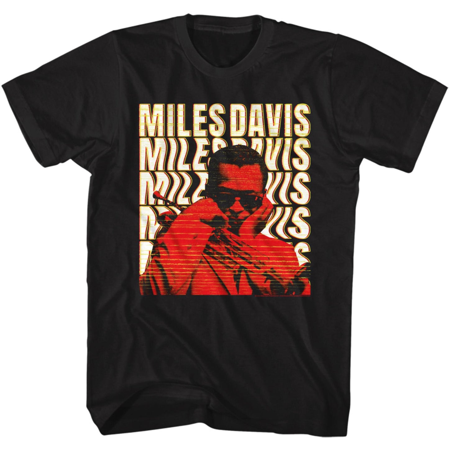 Miles Warped Text T-Shirt