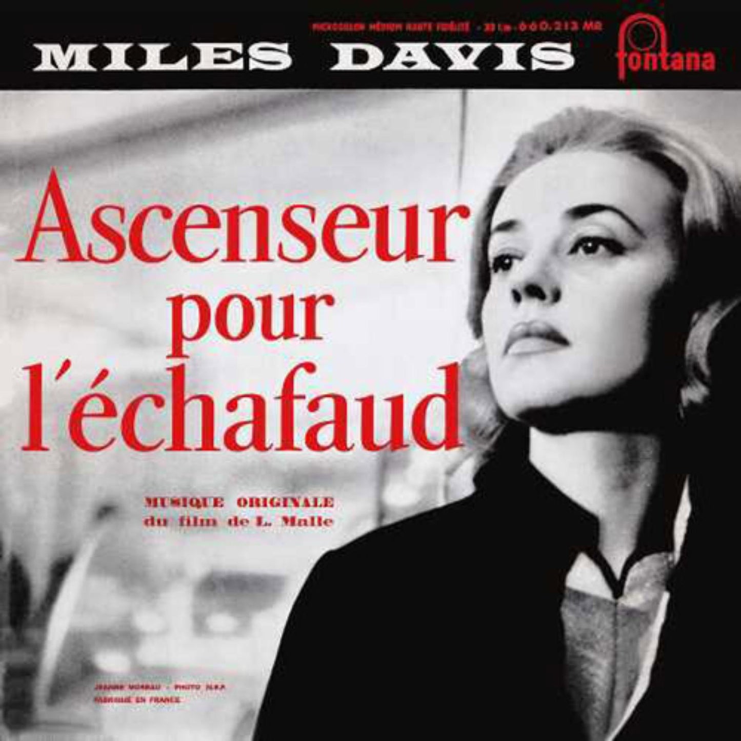 Ascenseur pour l'Echafaud (1958) Original Motion Picture Soundtrack 180g LP