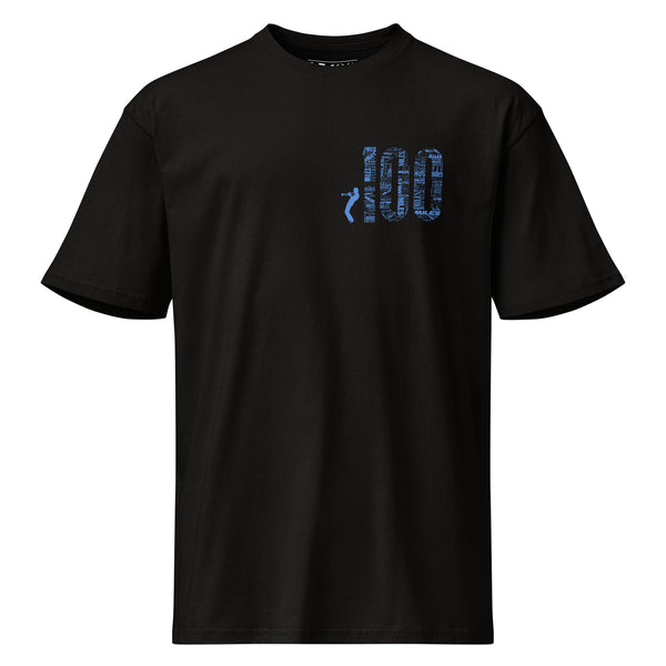 MD100 Blue Logo Double Sided T-Shirt