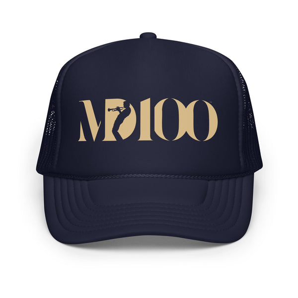 MD100 Gold Logo Trucker Hat