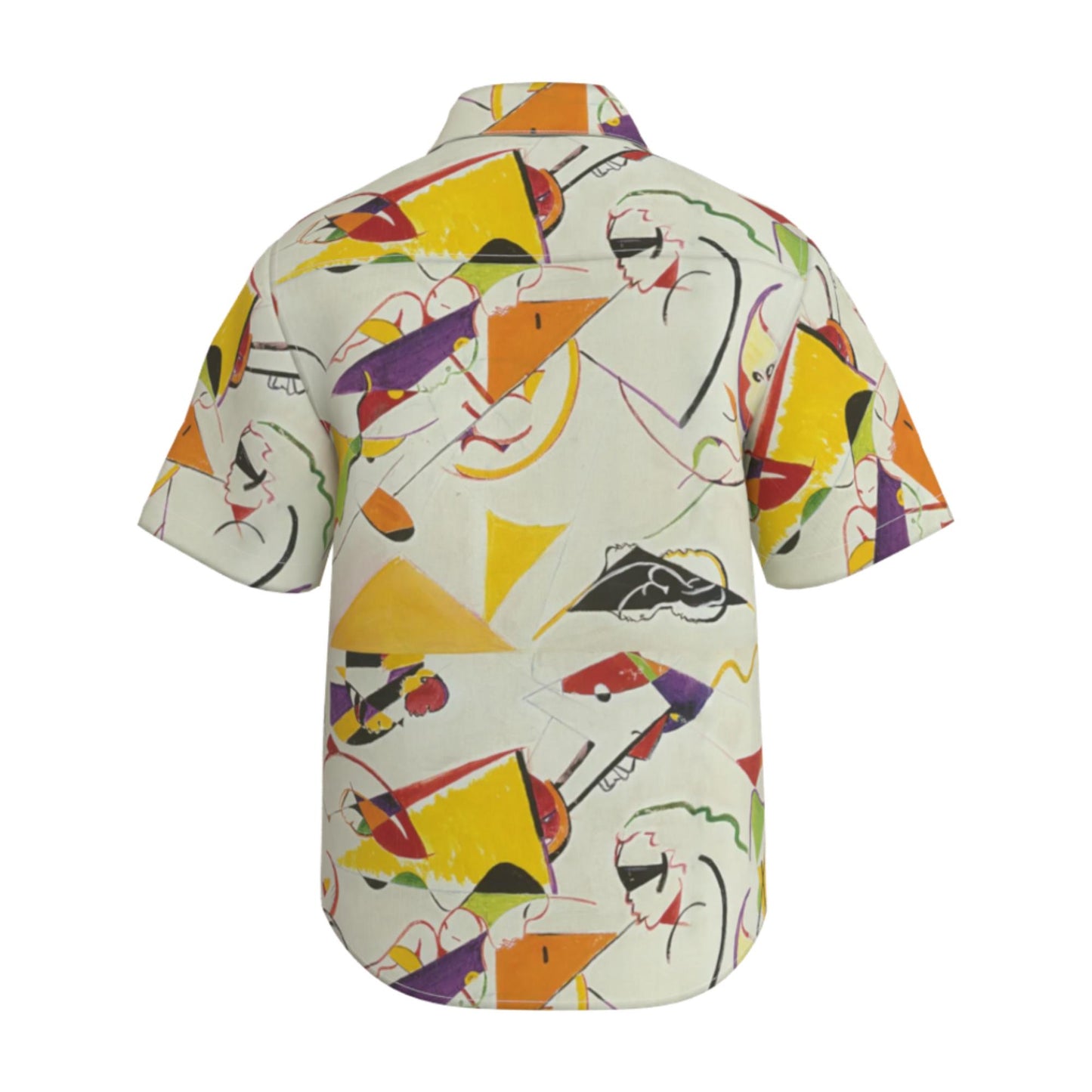Miles Art Button-Up Shirt