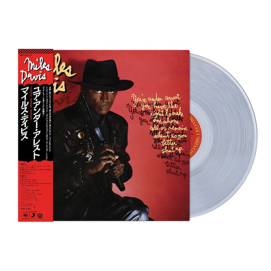 Miles Davis - You're Under Arrest LP - Crystal Clear Vinyl